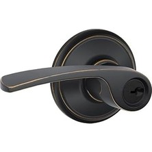 Uravas Store F51A Mer 716 Merano Kol Anahtarlı Giriş Kilidi, Yaşlı Bronz