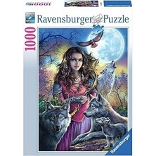 Uravas Store Ravensburger 1000 Parça Kurtlarla Kadın Puzzle