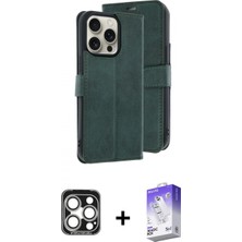 Pileli Store Pilelistore™ iPhone 15 Pro Max Kılıf Siluet Işık Serisi - Siyah Bilvis 5in1 3D Magic Cam Ekran Koruyucu + Pvd Metal Kamera Lens - Gs