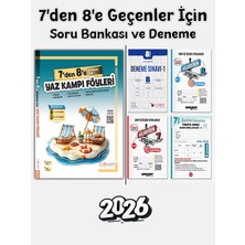7'den 8'e Hazırlık Kitabı + Deneme Seti