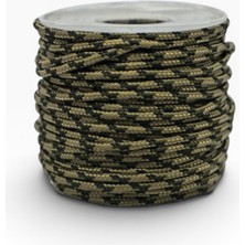 Mg Ropes Bileklik, Outdoor ve Hobi Polyester Paracord Ipi 2.2 mm No:24 20 Metre Gold Kamuflaj
