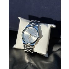 Ardentis Silver Series - Gümüş Güneş Işını Kadran Çelik Kordon Erkek Saati