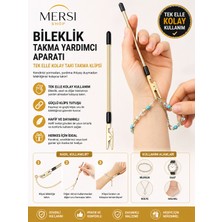 Mersi Shop Bileklik Takma Yardımcı Aparatı – Tek Elle Kolay Takı Takma Klipsi