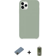 Marsilyan™- iPhone 11 Pro Max Kılıf Zirve Modern Özel Seri - Siyah Joko Magic 5d Hayalet Cam + Gold Shine Kamera Lens Koruma Cam