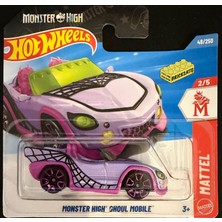 Hot Wheels Tekli Arabalar Monster High Ghoul Mobile JJJ19 (Mattel)