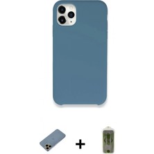 Marsilyan™- iPhone 11 Pro Max Kılıf Zirve Modern Özel Seri - Siyah Joko Magic 5d Hayalet Cam + Gold Shine Kamera Lens Koruma Cam