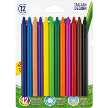 The Monarch Co 12'li Ele Bulaşmayan Temiz Pastel Boya Seti - Kırılmaya Dayanıklı, Canlı Renkler (+3 Yaş)