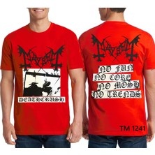 Mayhem Deathcrush Kırmızı Erkek Tişört M