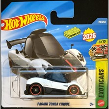 Hot Wheels Tekli Arabalar Pagani Zonda Cinque JJH34 (Exoticars)