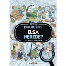 Disney Karlar Ülkesi Elsa Nerede? Ara ve Bul Faaliyet Kitabı