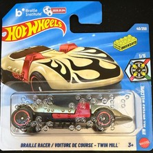 Hot Wheels Tekli Arabalar Braille Racer Twin Mill JJJ11 (Hw All Drivers Welcome)