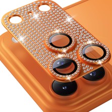 Edelfu iPhone 17 Pro Max - Komple Taşlı Lens Koruma Full Kamera Koruması (Tek Parça)