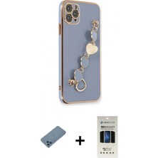 Pileli Store Pilelistore™ iPhone 11 Pro Kılıf Nova Işık Prime - Siyah 5d Hayalet Cam Ekran Koruyucu + Shine Kamera Lens Koruma Cam - Mı
