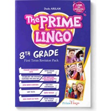 The Prime Lingo 8th Grade First Term Revision Pack – Dudu Arslan | 8. Sınıf Ingilizce Soru Bankası | Lgs Ingilizce Hazırlık | Meb Uyumlu