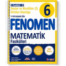 Fenomen Matematik Fasikülleri 6 – Sayılar ve Nicelikler 2 Veriden Olasılığa | Tyt Ayt Matematik Soru Bankası | Video Çözümlü | 291 Soru