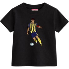Rabona Fashion Sarı Lacivert'in En Çok Kupa Kaldıran Efsane Kaptanı Çocuk T-Shirt
