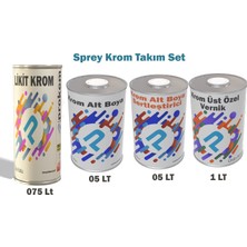 Prokem Sprey Krom Set