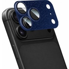 Edelfu iPhone 17 Pro - Komple Simli Lens Koruma Full Kamera Koruması (Tek Parça)