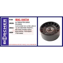 Bescher Zengemtx Alternatör Gergi Rulmani Renault Clio Ii 98- Kangoo 97-Laguna I-Ii Master Ii 06-Trafic Ii 06- Opel Movano 06- Vivaro 06- 1.4 1.6 1.9dci