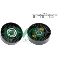 Bms Zengemtx Alternatör Gergi Rulmani Hyundai Accent Blue 10-/ Elantra G4FG 11-/ I20 I30 G4FA G4FC 06- / İX35