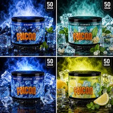 Falcon Premium  4’lü Ferah Seri 50 gr – Ice Blueberry, Ice Gum Mastic, Absolute Zero, Lemon Soda