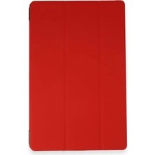 Colezium Ipad Pro 11 (2021) Kılıf Tablet Smart Kılıf - Kırmızı