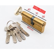 Kale Kilit 164BM 80MM 30 10 40 Silindir Kapı Göbeği Özel Ölçü