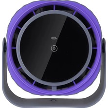Fogy Taşınabilir LED Göstergeli 360 Ayarlanabilir Masa Üstü Mini Vantilatör Klima