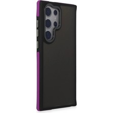 Colezium Galaxy S23 Ultra Harvel Kapak - Derin Mor
