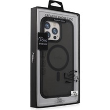 Colezium Joko Iphone 15 Pro Max Toras Airbag Magsafe Kapak - Siyah