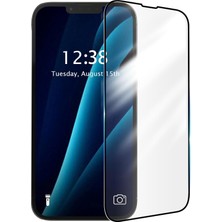 Edelfu iPhone 12 & 12 Pro - Ekran Koruması 9h Temperli Cam • 6d Tam Kaplama • Ultra Şeffaf Görüntü