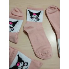 Efem İç Giyim Desenli Kolej Çorap 12'li Paket
