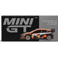 Mını Gt Mini Gt 1/64 Hyundai I20 N Rally1 Power Stage Winner - MGT0972-L