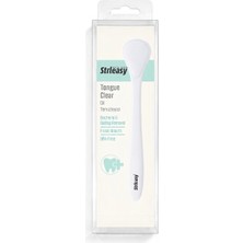 Strleasy Dil Temizleyici Tongue Clear - Nefes Tazeleyici (Fresh Breath), Bakteri ve Plak Temizleme Aparatı, Bpa-Free