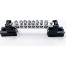 Meepo Faz Nötr Barası 8 Delik 63 Amper ( 6 x 8 mm) kalay kaplı 5 Adet