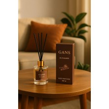 Gans Oud Bambu Çubuklu Oda Kokusu 100 ml – Uzun Kalıcılık, Şık Cam Şişe