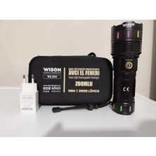 Tios Shop Krm WS-550 30W 3000 Lümen Zoomlu Profosyonel El Feneri (5047) Krm