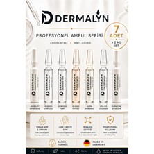 Dermalyn 7’li Cilt Bakım Seti Kırışıklık Leke Somon Dna Kök Hücre Botoks Etkili Ampul Serum Dermaroller