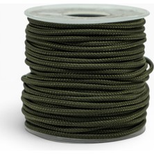 Mg Ropes Bileklik, Outdoor ve Hobi Polyester Paracord Ipi 2.2 mm No:1 20 Metre Haki