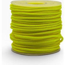 Mg Ropes Bileklik, Outdoor ve Hobi Polyester Paracord Ipi 2.2 mm No:4 20 Metre Sarı