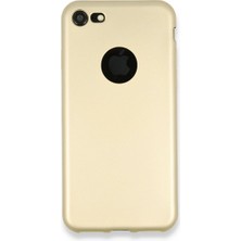 Hsc Bilişim Iphone 7 Kılıf First Silikon - Gold