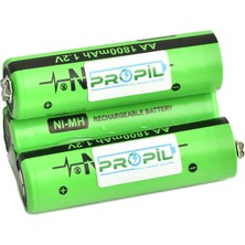 Propil Moser 1871-7960 Chromstyle Uyumlu 3.6V Nimh 1800MAH
