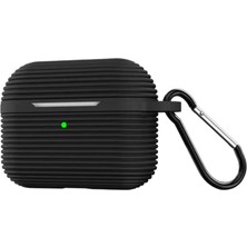 Renas Store Mey Ithalat®   Airpods Pro 3 (3.nesil) Raven Silikon Kılıf - Siyah