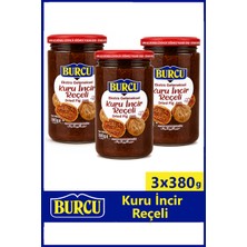 Burcu Ekstra Geleneksel Kuru Incir Reçeli 380 gr (Meyve Oranı %45) x 3 Adet