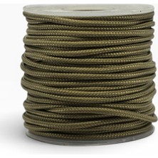 Mg Ropes Bileklik, Outdoor ve Hobi Polyester Paracord Ipi 2.2 mm No:13 20 Metre Gold
