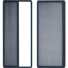 Sineklikstore Akordiyon Pileli Kapı Sinekliği – 100 x 220 cm – Demir, Ahşap, Çelik, Pimapen ve Alüminyum ile Uyumlu