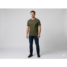 Centilmen Xınt Erkek Bisiklet Yaka Baskılı Kısa Kollu T-Shirt 502301
