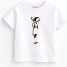 Rabona Fashion Jay Jay Okocha Futbol Sihirbazı Çocuk T-Shirt