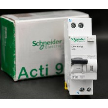 Schneider Electric A9D56616 Acti9 Idpn Vigi B16 30MA Type A Rcbo Kaçak Akım Korumalı Sigorta