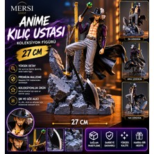 Mersi Shop Anime Kılıç Ustası Figürü Dekoratif Koleksiyon Heykeli 27 cm